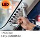 TANK 300 GRAB HANDLE 6 WAY LIGHT SWITCH