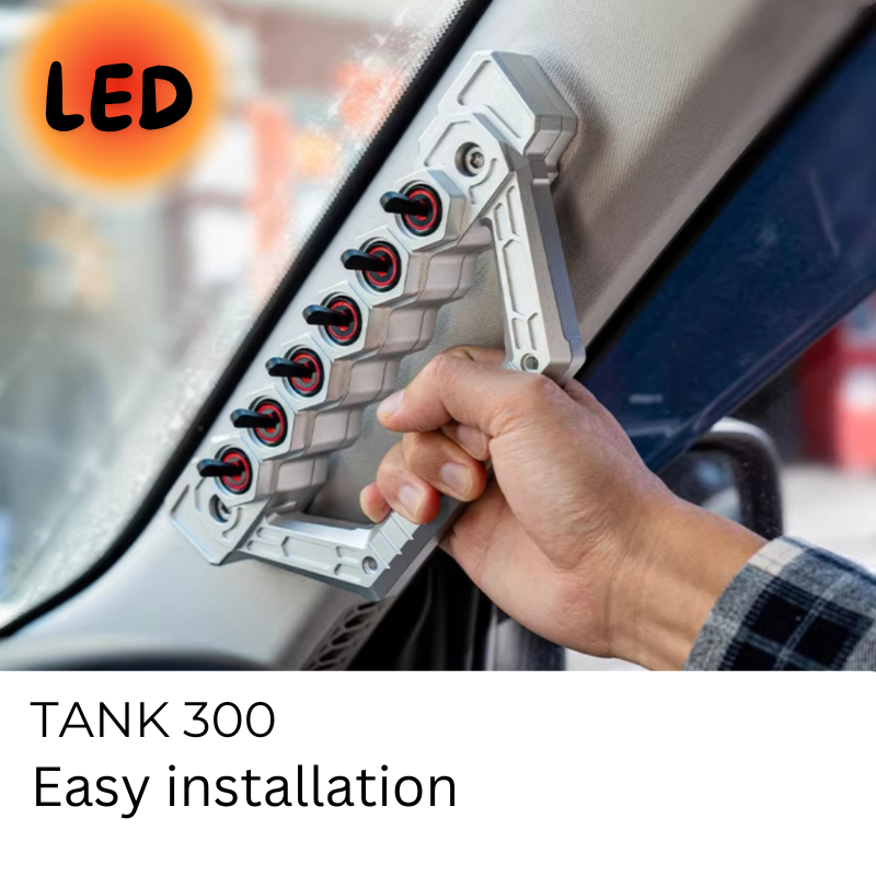 TANK 300 GRAB HANDLE 6 WAY LIGHT SWITCH