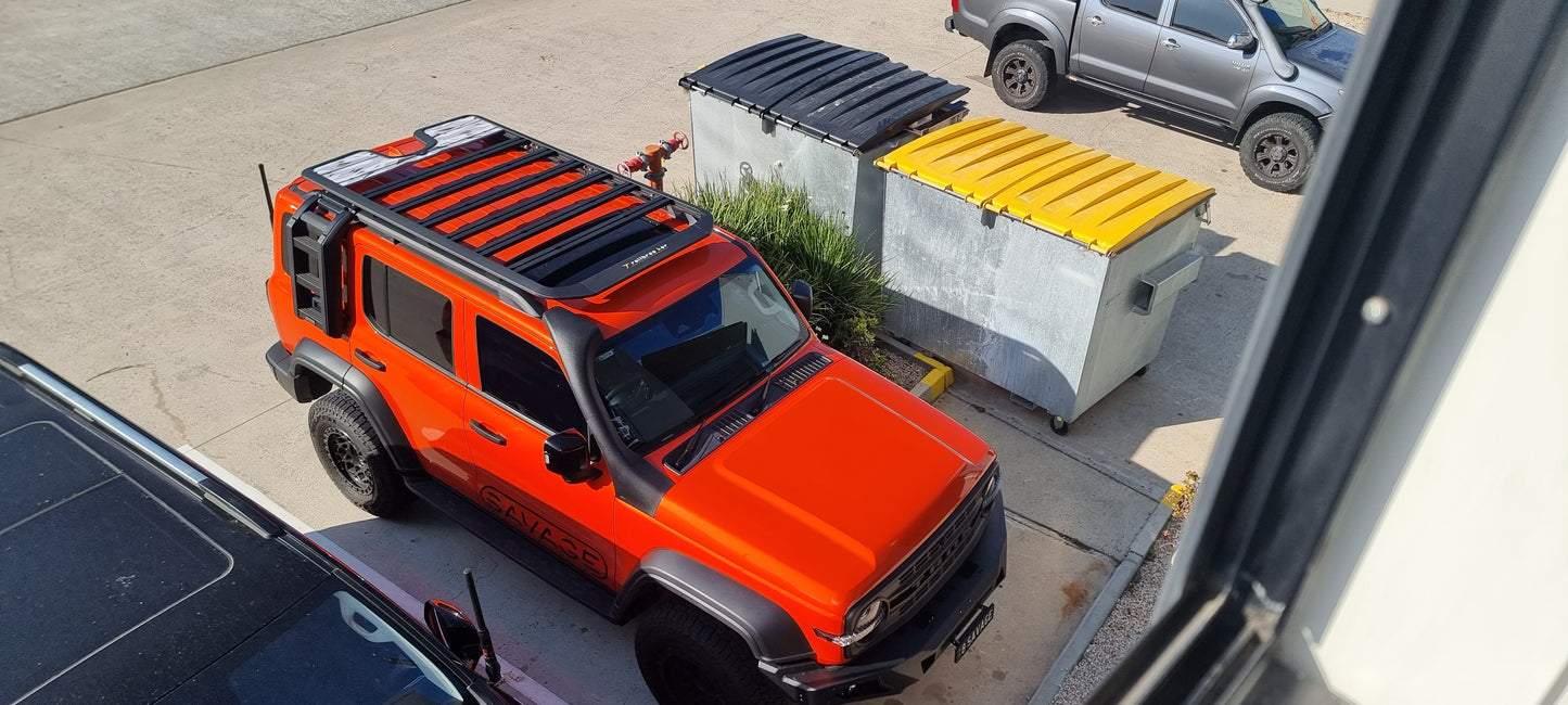 TANK 300 PLATFORM RACK (FULL LENGTH WITH REMOVABLE SUNROOF RAIL)