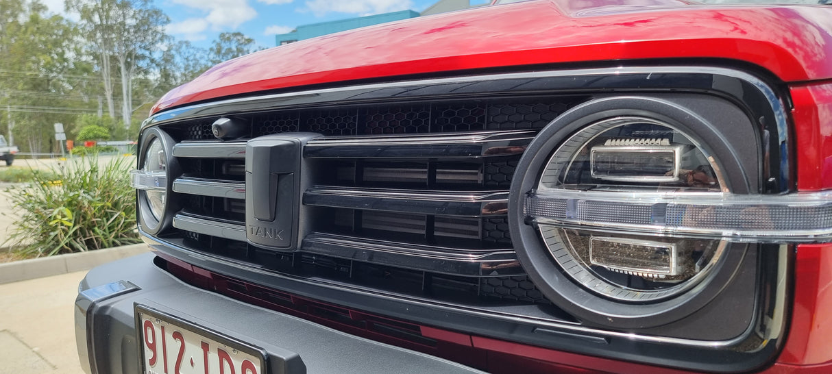 TANK 300 Front Grill Logo Blackout Cover