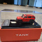 OFFICIAL TANK 300 MODEL CARS IN DISPLAY CASE 1:64