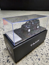 OFFICIAL TANK 300 MODEL CARS IN DISPLAY CASE 1:64