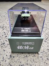 OFFICIAL TANK 300 MODEL CARS IN DISPLAY CASE 1:64