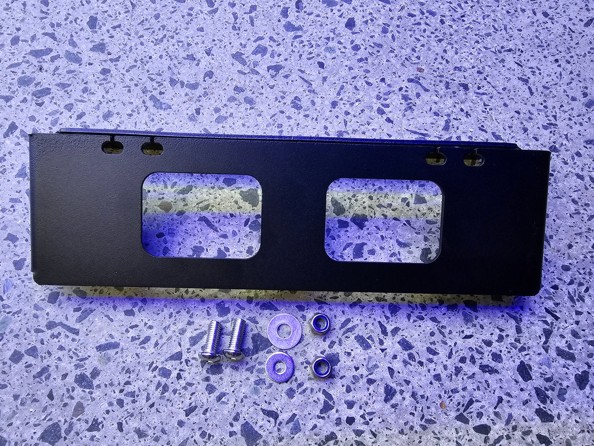 LICENSE PLATE FOLD UP BRACKET