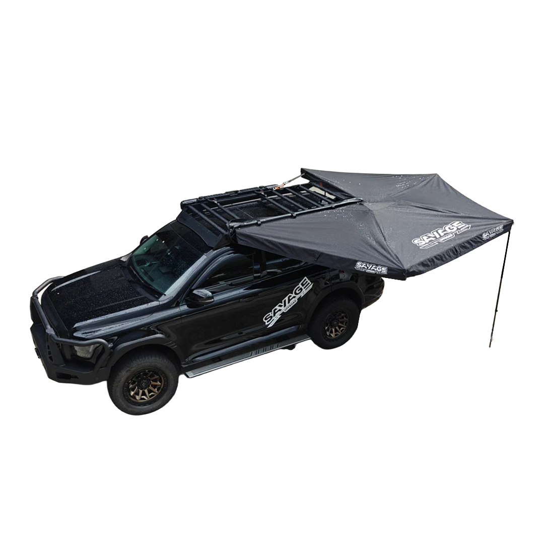 SAVAGE ROGUE 270° FREESTANDING AWNING 2M – ULTIMATE SHELTER FOR ADVENTURERS
