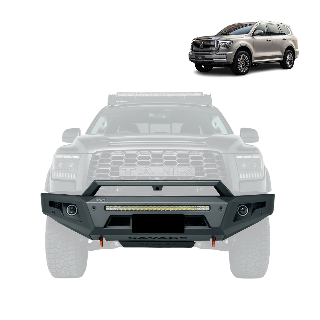 GWM TANK 500 ARMOUR FORGED HOOPLESS BULL BAR