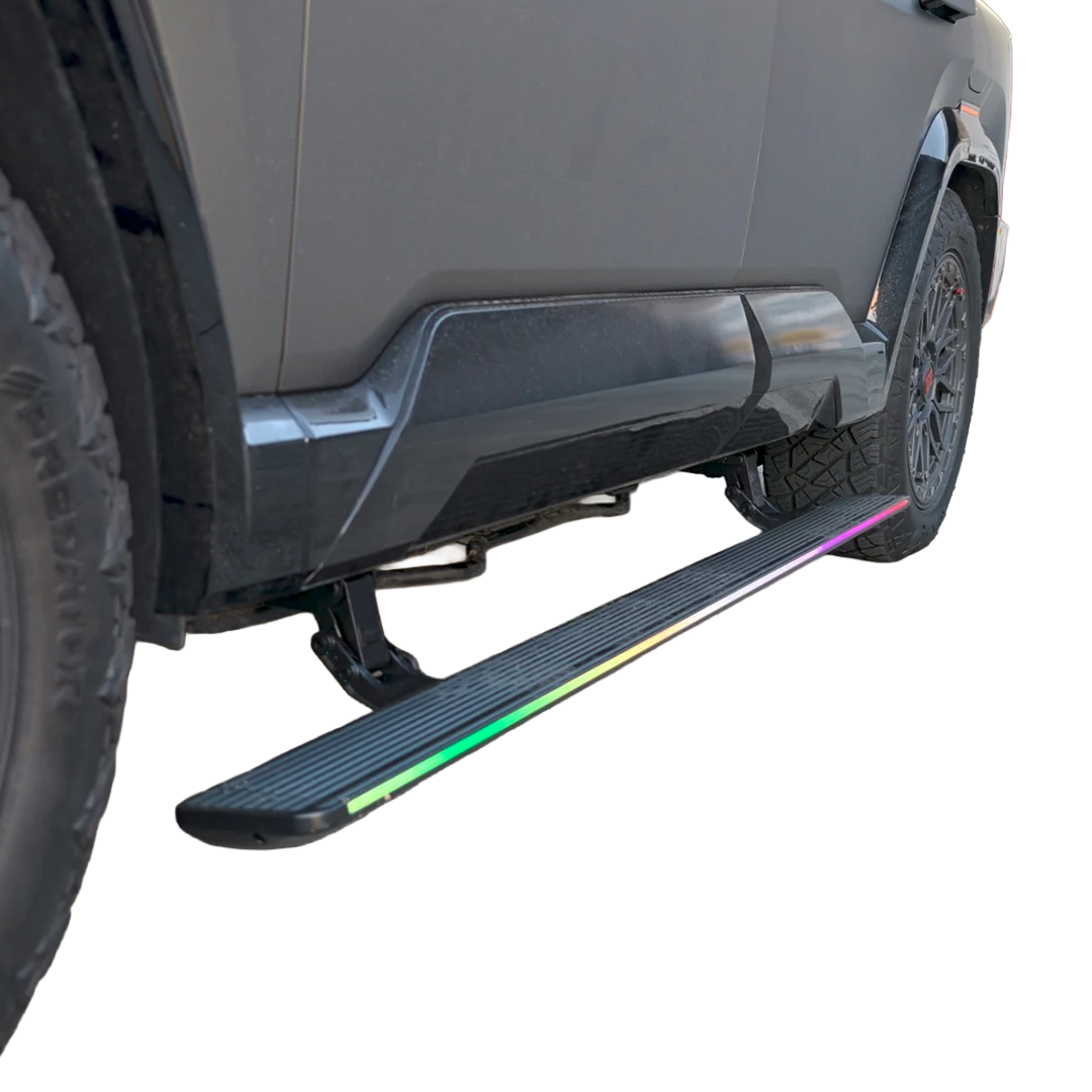 SAVAGE ELECTRIC SMARTSTEPS SIDE STEPS WITH RGB STEP LIGHTING DENZA B8 2026+