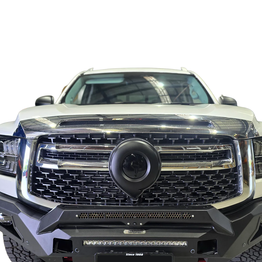 GWM ALPHA FRONT LOGO BLACKOUT COVER