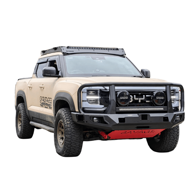 BYD SHARK 6 SAVAGE ATTACK HOOPED BULL BAR - Savage Tech Australia
