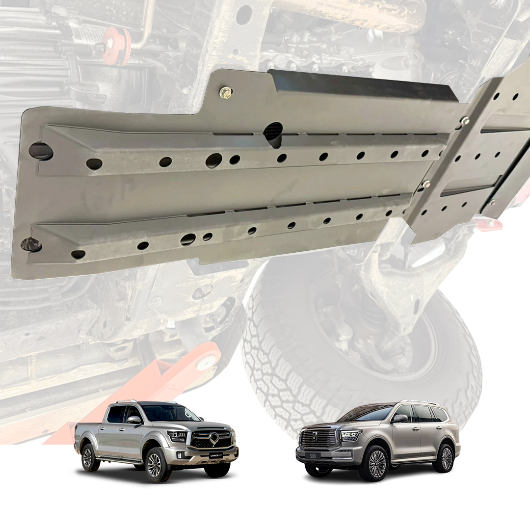 TANK 500 & GWM ALPHA STAINLESS STEEL BASH PLATES