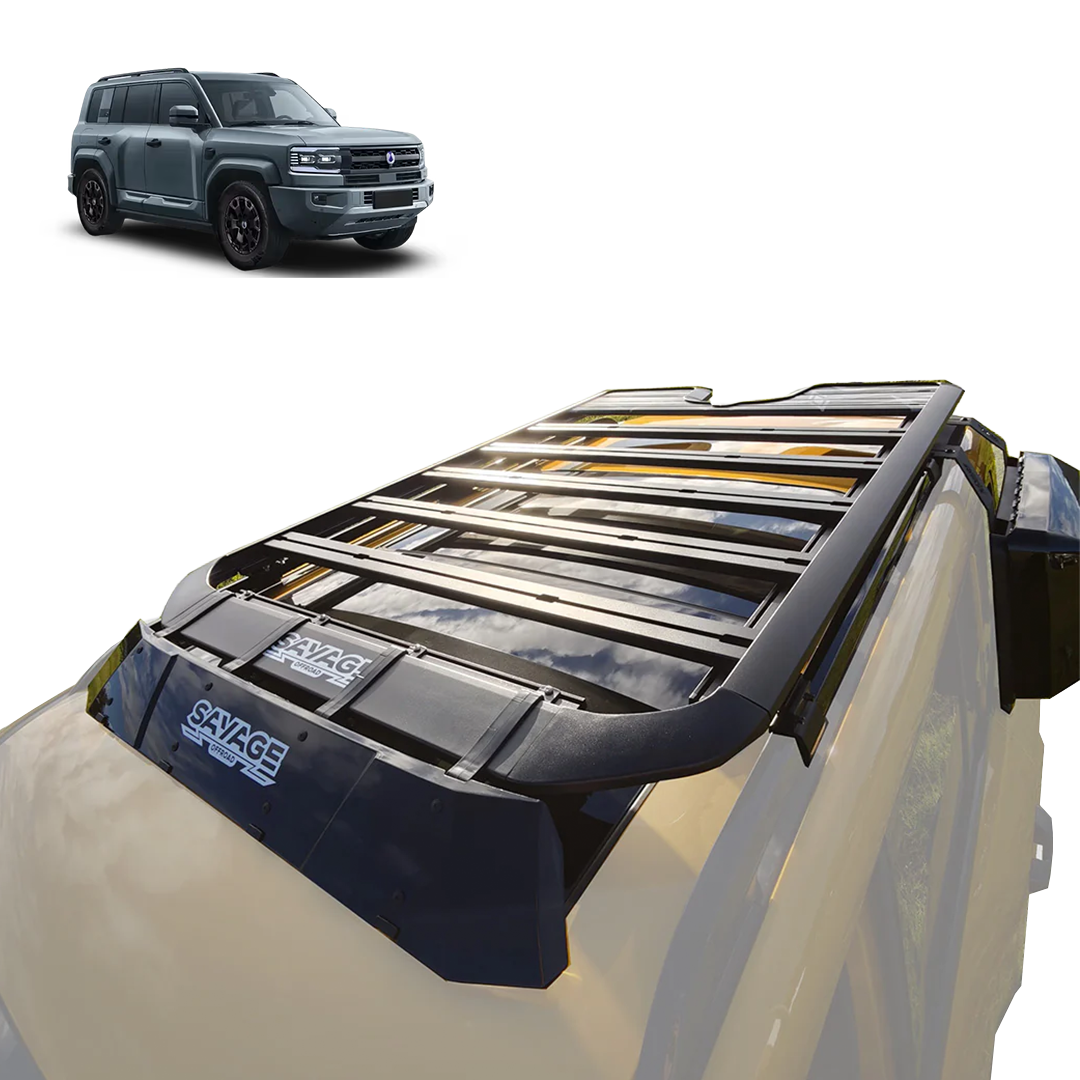DENZA B5 SAVAGE RAILPRO ROOF PLATFORM with STORAGE BOX