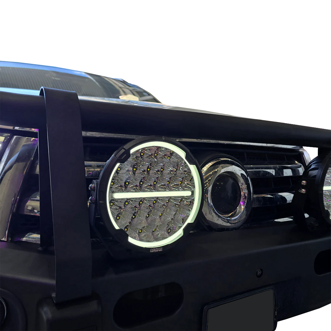9" LED SAVAGE BLAZE SPOT LIGHT DRIVING LIGHTS (PAIR)