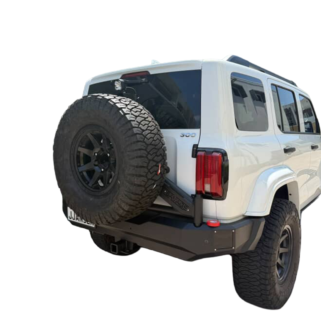 TANK 300 ARMOUR REAR BAR WITH TYRE CARRIER