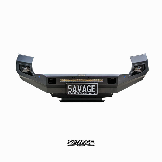 GWM CANNON "THE BEAST" HOOPLESS BULL BAR BY SAVAGE TECH AUSTRALIA