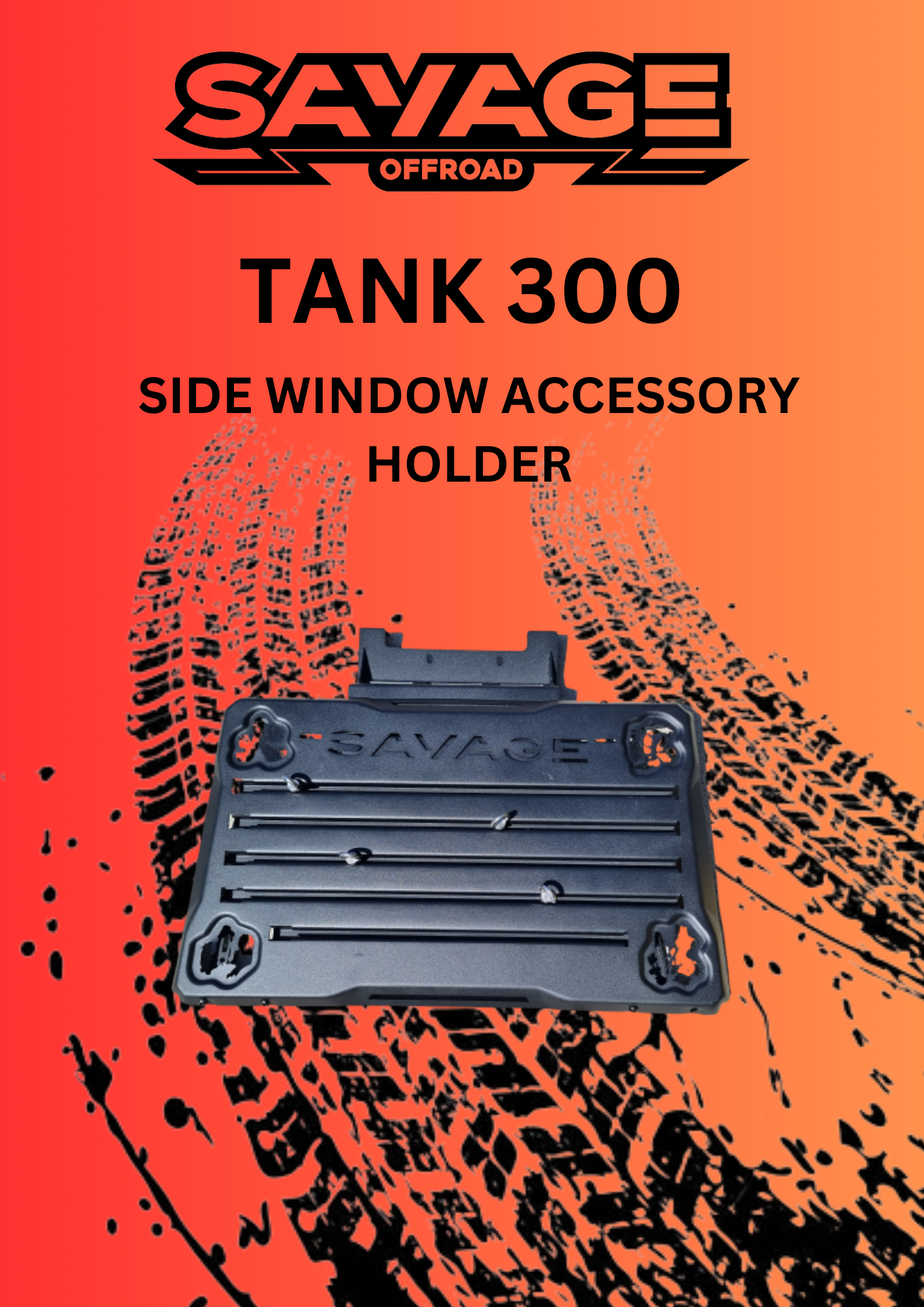 TANK 300 SAVAGE SIDE WINDOW ACCESSORIES PANEL