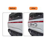 BYD SHARK 6 REAR LOGO BLACKOUT