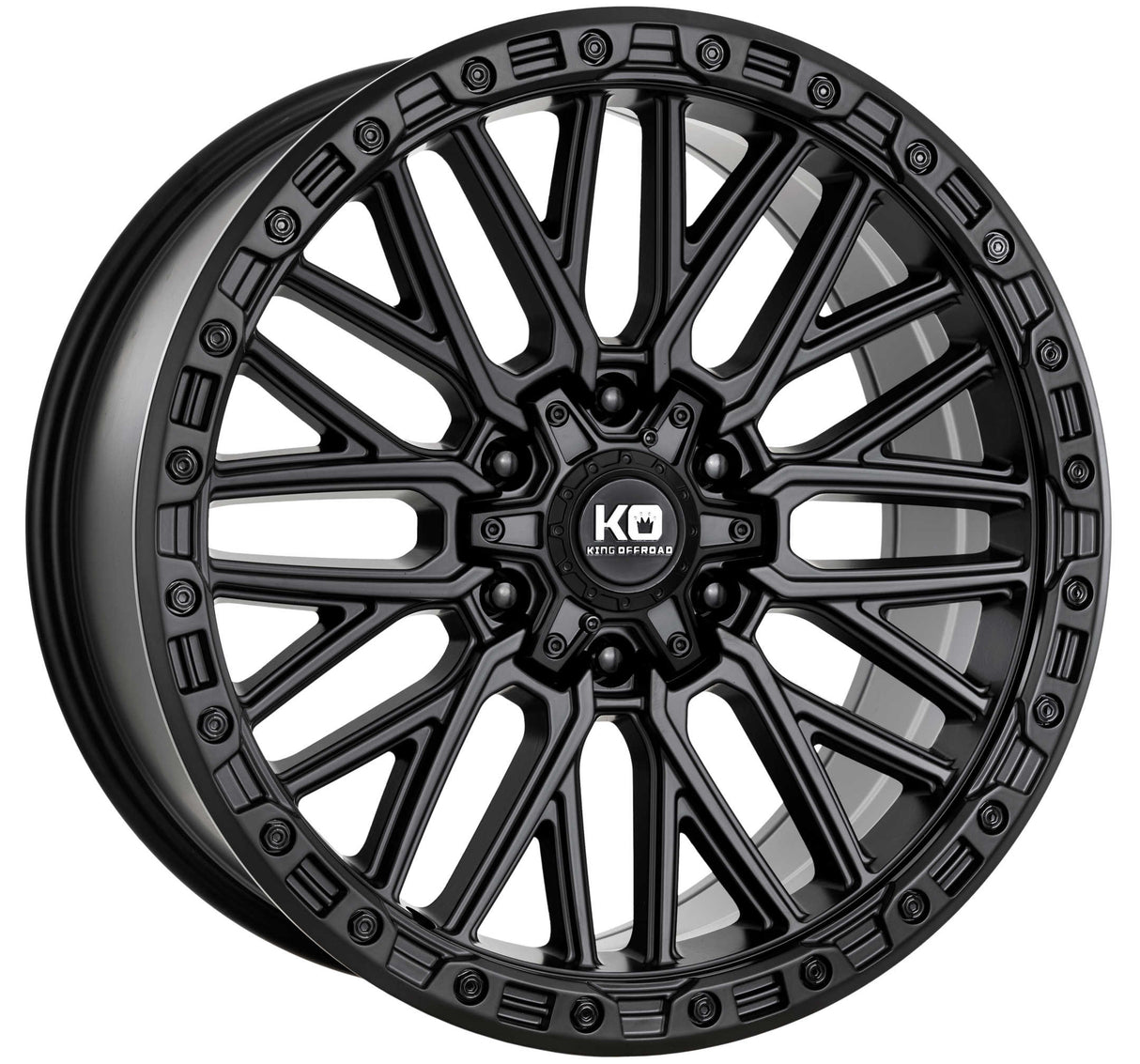 KINGS DECEIT WHEEL SATIN BLACK EACH