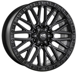 KINGS DECEIT WHEEL SATIN BLACK EACH