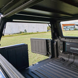 GWM Cannon Alpha with Savage Rogue flat pack aluminium canopy fitted v2, Savagetech.com.au