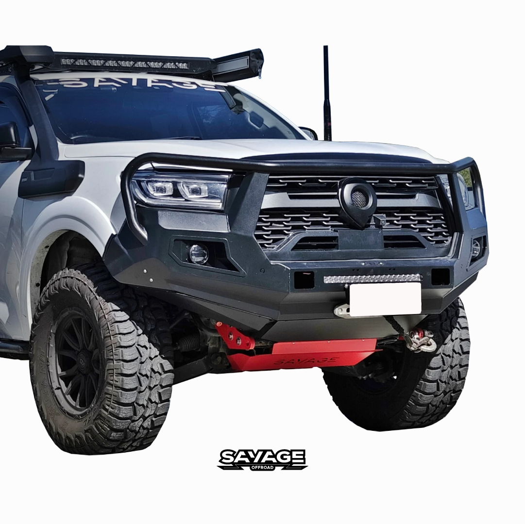 GWM CANNON "THE BEAST HOOPED" BULL BAR BY SAVAGE TECH AUSTRALIA
