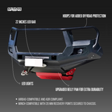 GWM CANNON "THE BEAST HOOPED" BULL BAR BY SAVAGE TECH AUSTRALIA