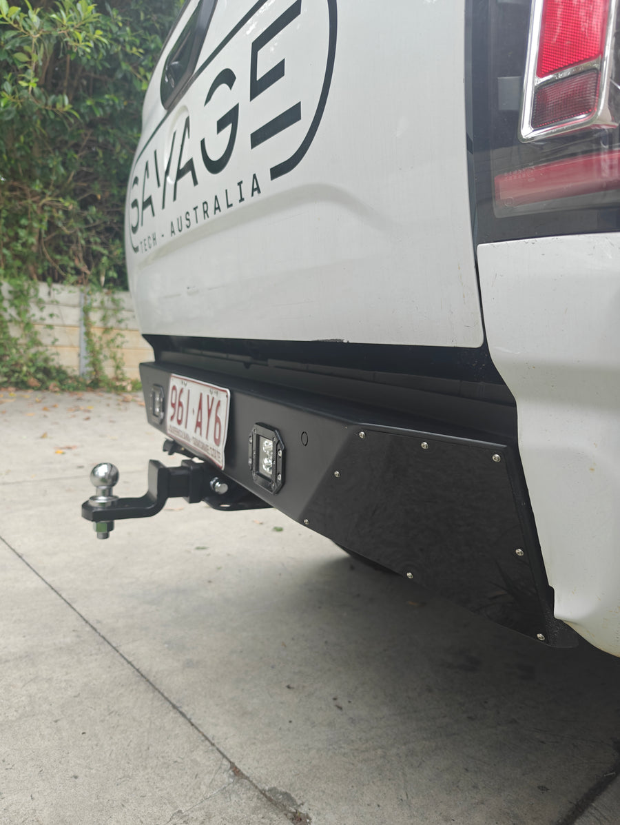 GWM CANNON SAVAGE VERT REAR BAR WITH TOWBAR Savage Tech Australia