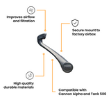 GWM ALPHA/TANK 500 TRAIL MASTER SNORKEL – ULTIMATE OFF-ROAD AIR INTAKE SOLUTION