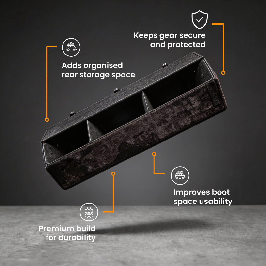 SAVAGE PREMIUM REAR BOOT STORAGE BOX SUIT DENZA B5 & GWM TANK 500