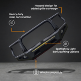 SAVAGE FORGED RAMPAGE HOOPED BULL BAR - GWM ALPHA 2024+ DIESEL, HEV & PHEV