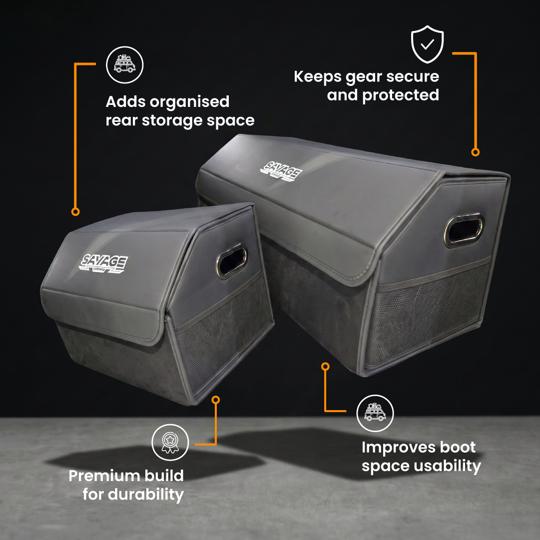 SAVAGE OFFROAD MODULAR BOOT ORGANISER DENZA B5,B8 & TANK 500