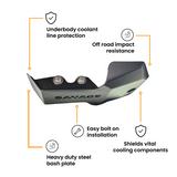 BYD SHARK 6 SHARKGUARD COOLANT LINE BASH PLATE