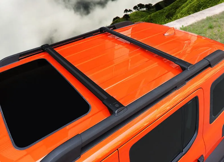 TAC Shark Roof Top Rail Rack Aluminum Universal Cross Bars with Lock System for Snowboard Kayak Canoe Luggage Carrier Truck Pickup SUV Off Roa並行輸入 TAC Shark Roof Top Rail Rack Aluminum Universal Cross Bars with