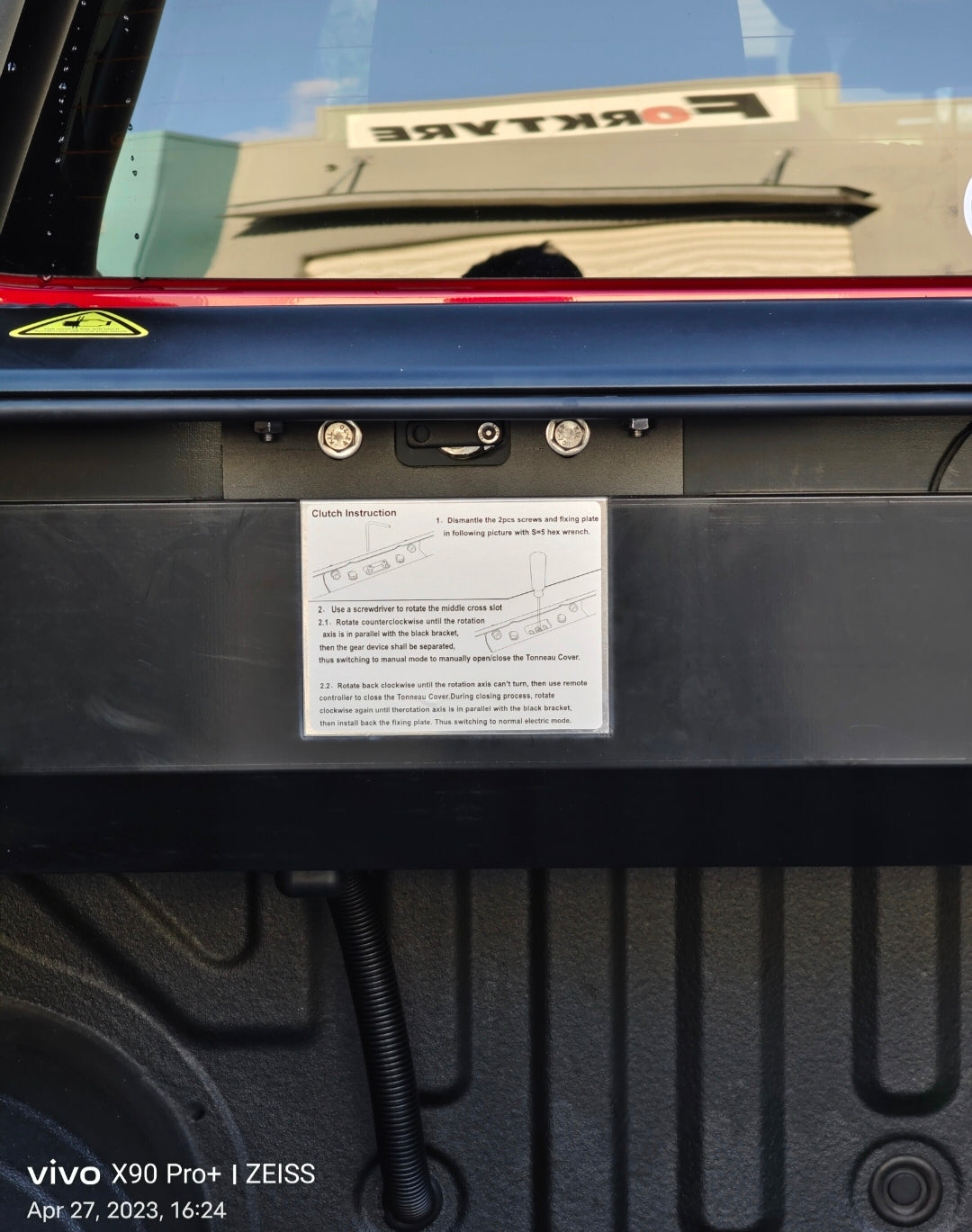 GWM CANNON ELECTRIC ROLLER/HARD TONNEAU COVER