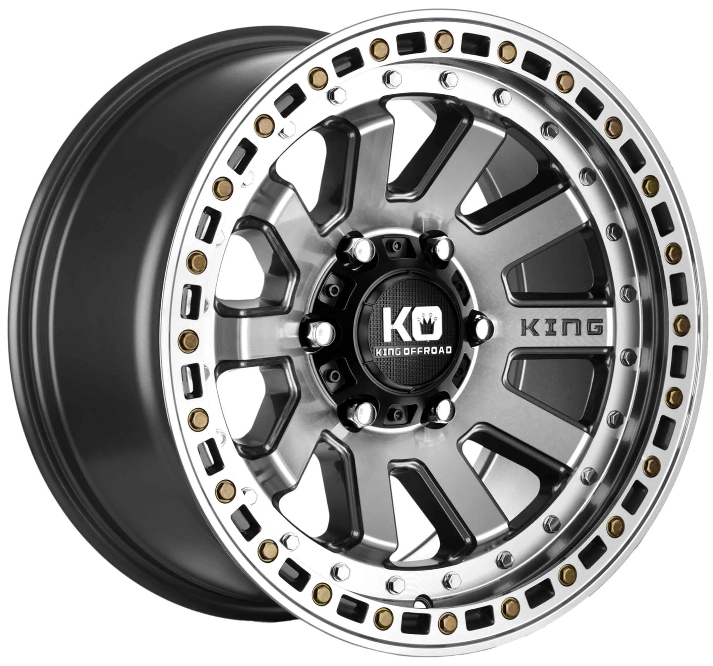 17x9 +12 - SNATCH LIGHT GUN METAL