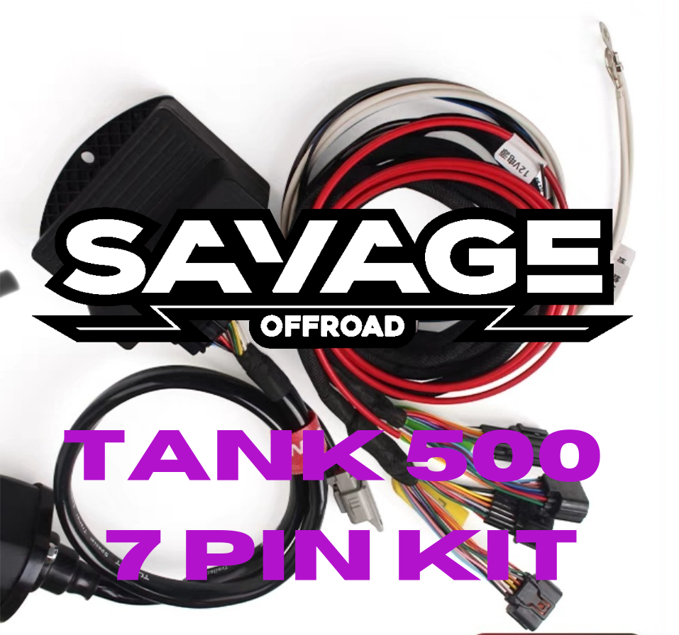 TANK 500 SAVAGE TOWKIT PLUG AND PLAY TOW BAR HARNESS