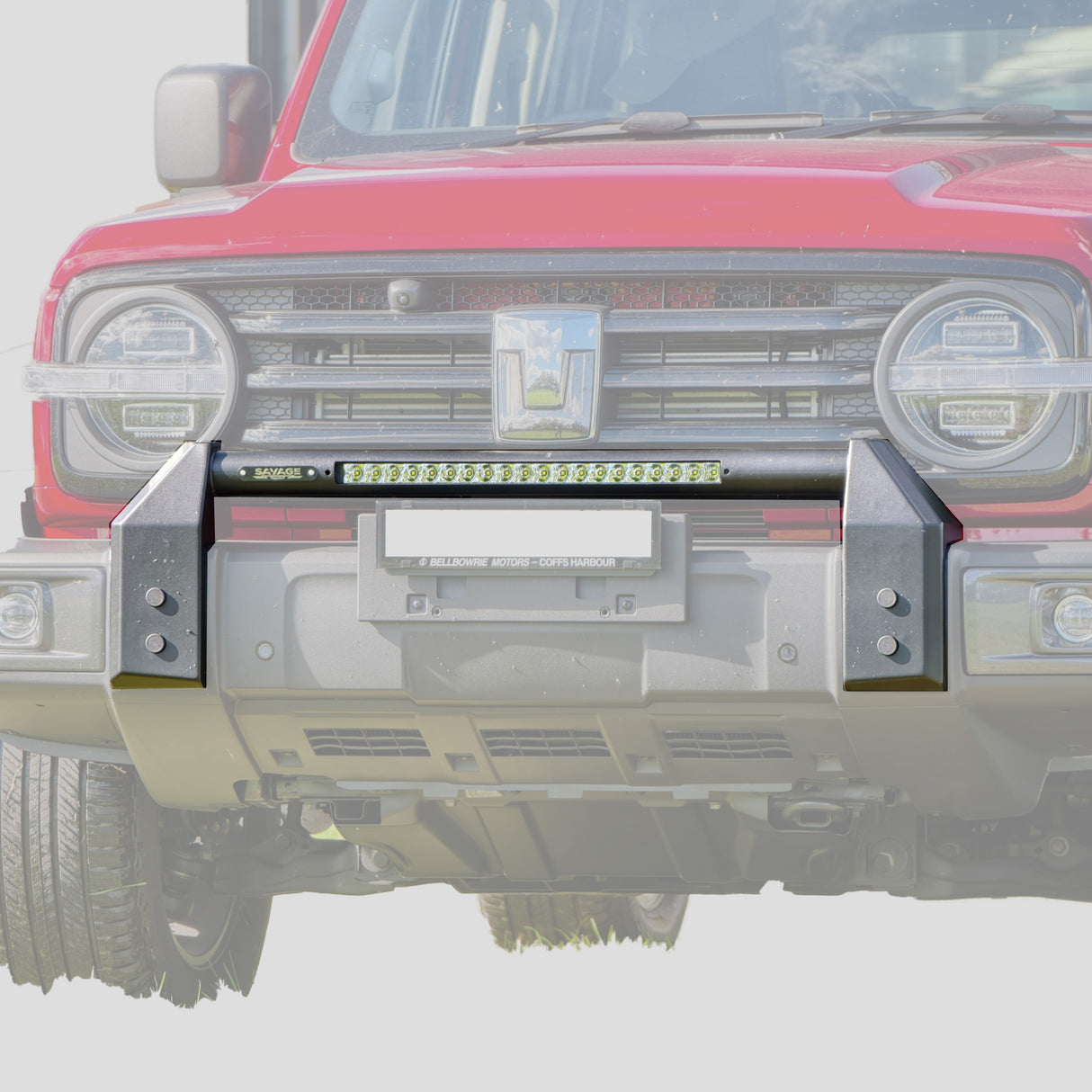 Tank 300 SAVAGE IMPACT NUDGE BAR (OPTIONAL LIGHT BAR AVAILABLE)Suits PETROL DIESEL & HEV