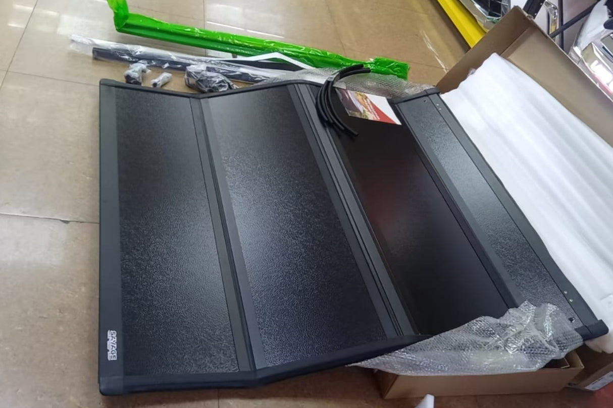 SAVAGE TRI-FOLD HARD LID COVER – BYD SHARK TONNEAU