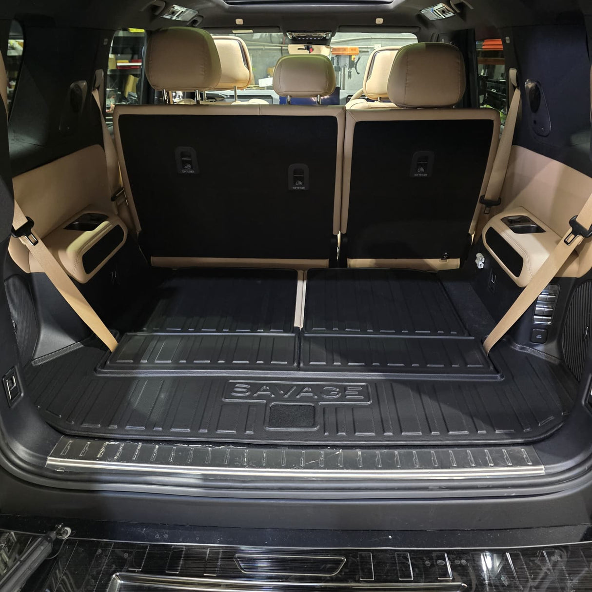 SAVAGE ALL WEATHER 3D MOULDED BOOT MAT DENZA B8 2026+ 7 SEATER = SAVAGE TECH AUSTRALIA