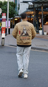 SAVAGE OFFROAD "BUILT BY THE LORD'S CHINA" BOMBER FLIGHT JACKET