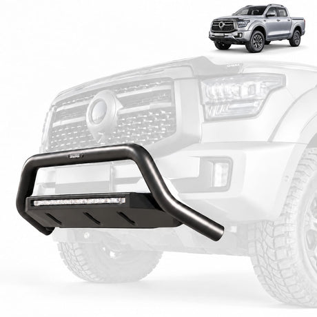 GWM ALPHA NUDGE BAR FRONT PROTECTION SAVAGETECH.COM.AU