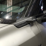 Denza B8 UHF antenna mount fitted to the guard in powder coated black- SAVAGETECH.COM.AU