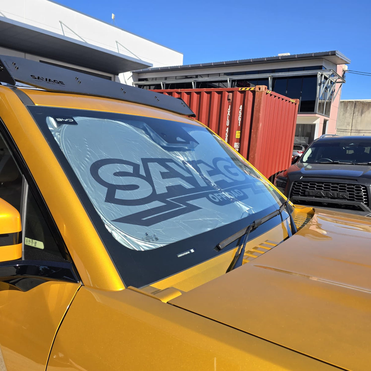 SAVAGE SUN SHADE WINDSCREEN VISOR DENZA B5 - savagetech.com.au