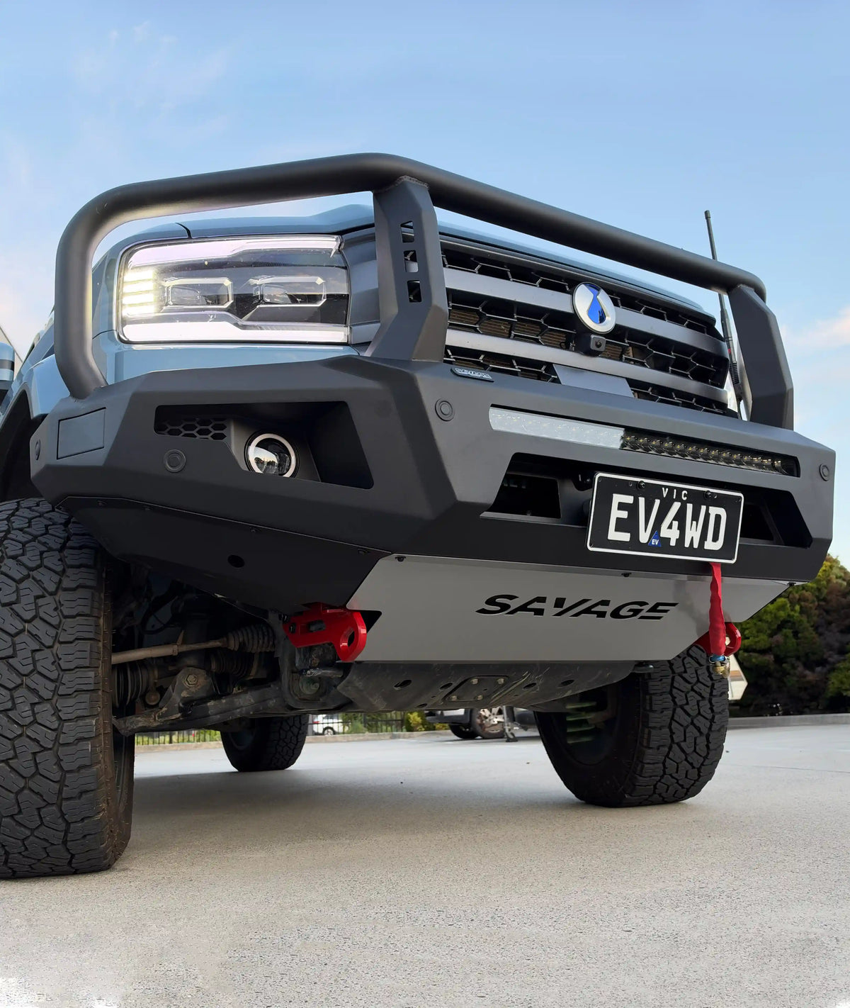 DENZA B5 SAVAGE ALUMINIUM BULL BAR - Savagetech.com.au
