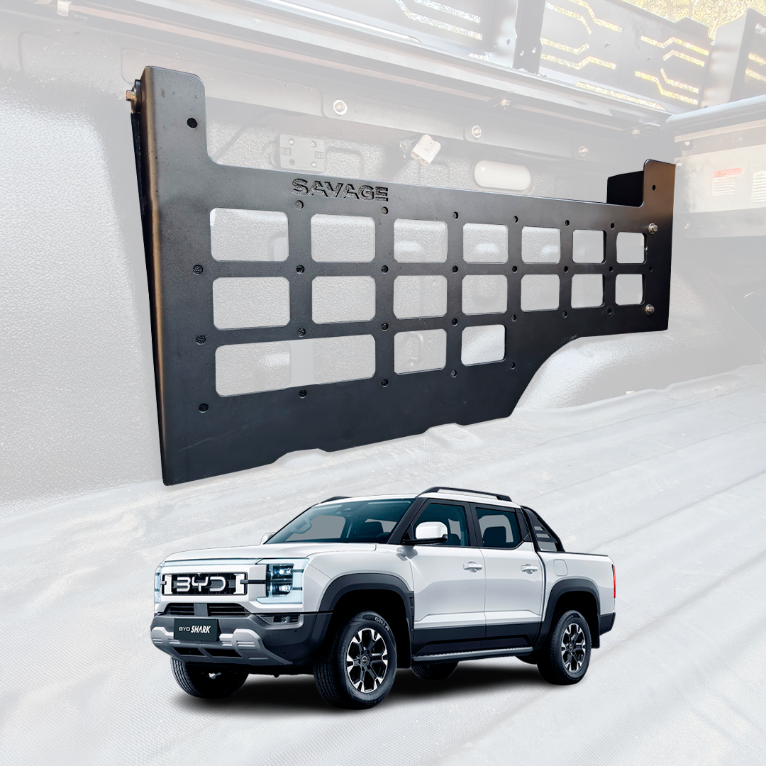 SAVAGE TECH 4MM STEEL MOLLE SIDE STORAGE FOR BYD SHARK 6