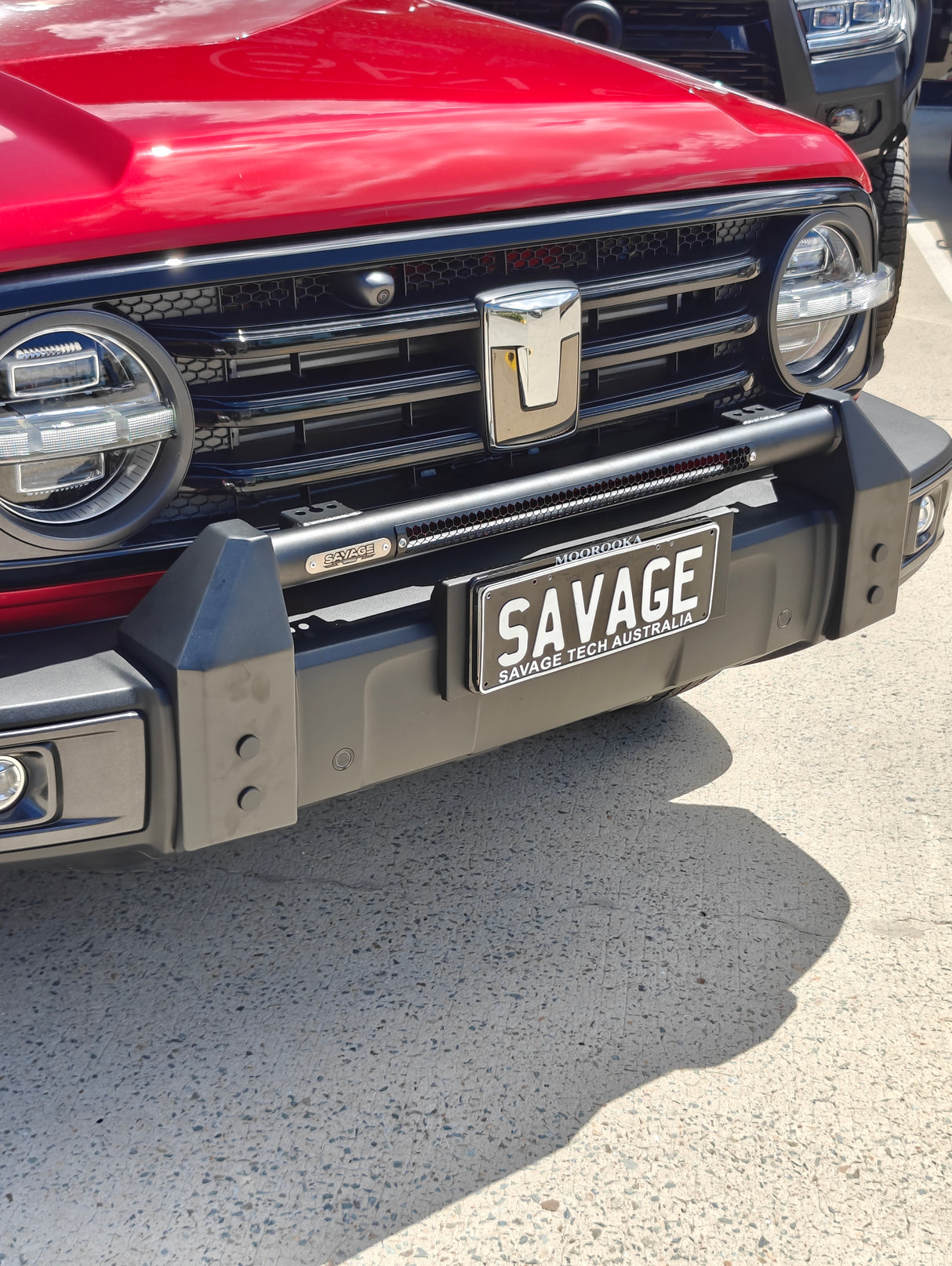 SAVAGE IMPACT NUDGE BAR (OPTIONAL LIGHT BAR AVAILABLE)