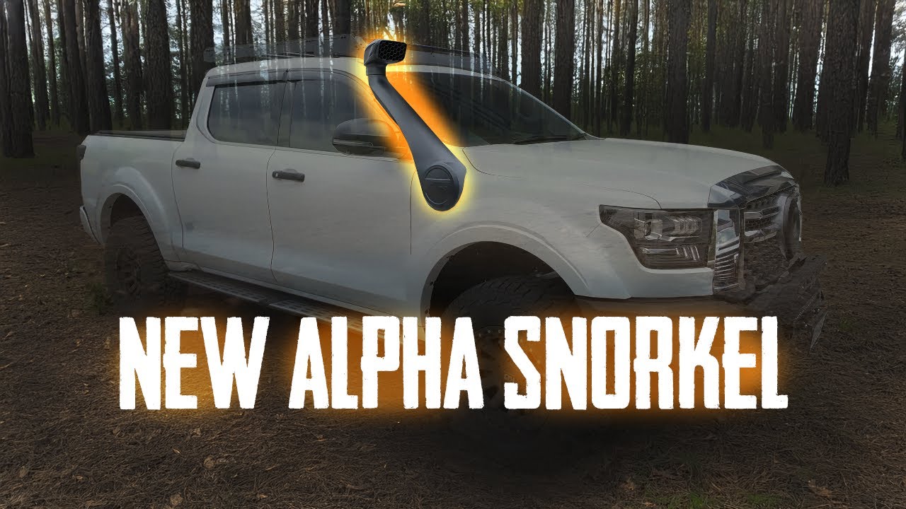 GWM ALPHA/TANK 500 TRAIL MASTER SNORKEL – ULTIMATE OFF-ROAD AIR INTAKE SOLUTION