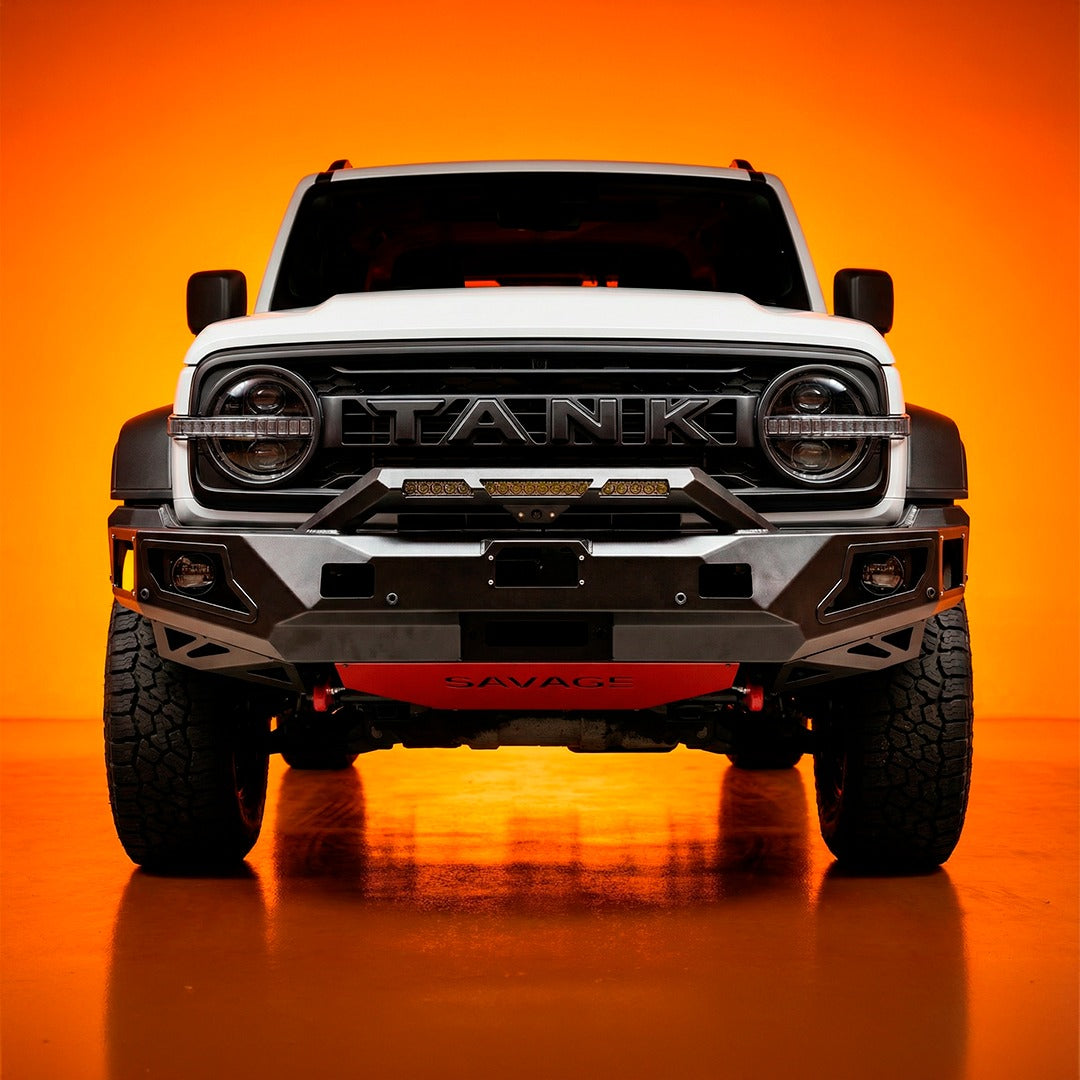 TANK 300 ARMOUR (HOOPLESS) BULLBAR FOR ALL MODELS