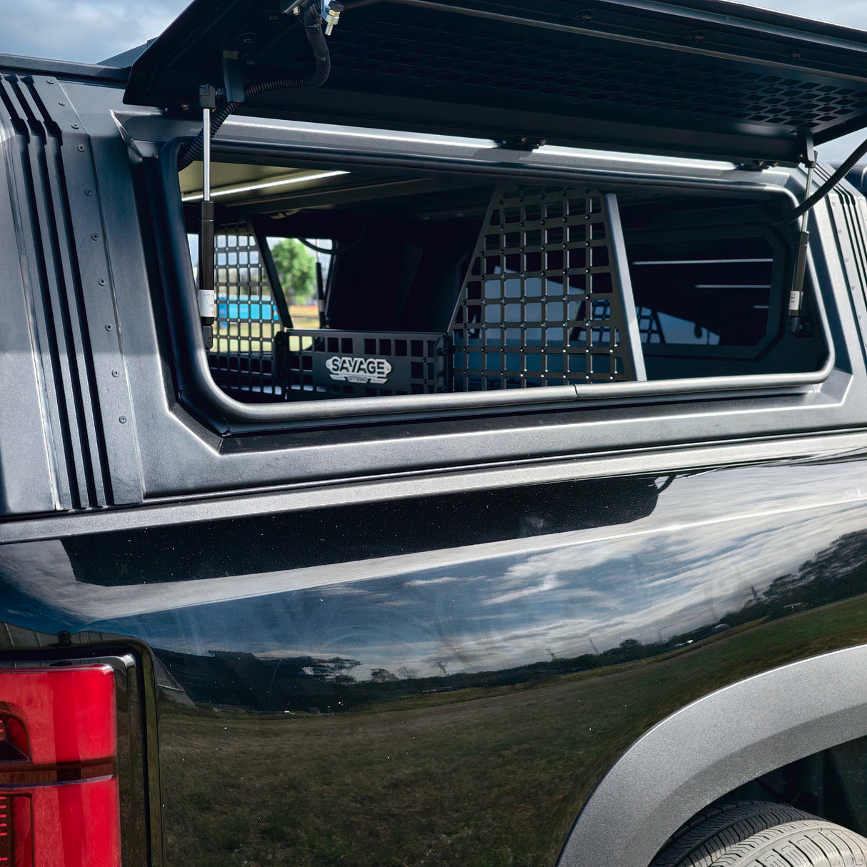 BYD SHARK 6 SAVAGE PREDATOR CANOPY WITH CENTRAL LOCKING & BUILT IN INTERIOR LIGHTING