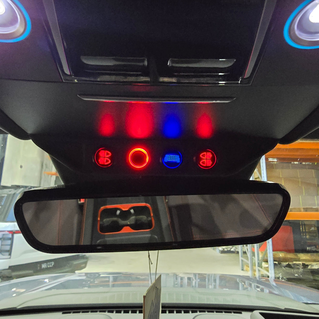 BYD SHARK 6 ROOF CONSOLE SWITCH PANEL