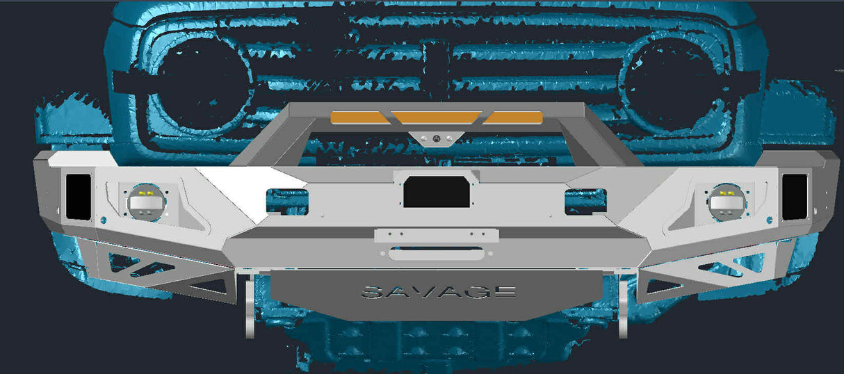 TANK 300 ARMOUR (HOOPLESS) BULLBAR FOR ALL MODELS